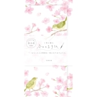 #古川紙工 レター 今日のお手紙  サクラとウグイス LIK55