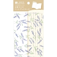 #古川紙工 読書関連小物 文庫クリアブックマーク 1枚入 ラベンダー QE219