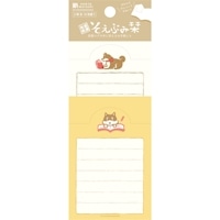 #古川紙工 読書関連小物 そえぶみ栞 大小･各10枚入 いぬ QE228