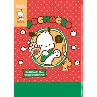 #古川紙工(国内販売のみ） ファイリング用品 クリアファイル A5･2PK ポチャッコ QE276