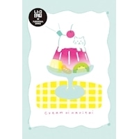 #古川紙工 カード レトロ印刷ポストカード  ゼリーにゃんこ HJ107