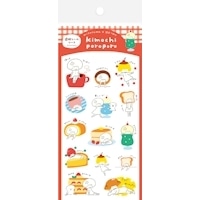 #古川紙工(国内販売のみ） シール 透明シールシート 大 カフェ QS398