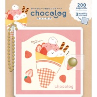 #古川紙工 ノート ちょこログ･お菓子などうぶつ工房  100Sheet･200page なりきりコトリ XH79