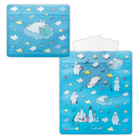 #版権(国内販売のみ） 梱包用品 ラッピングバッグムーミン CPP、PET素材 ブルー 852009