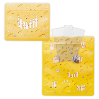 #版権(国内販売のみ） 梱包用品 ラッピングバッグムーミン CPP、PET素材 イエロー 852016