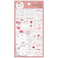 #日本ホールマーク(国内販売のみ） シール ステッカーショーケース  NAPPY キャット 853884