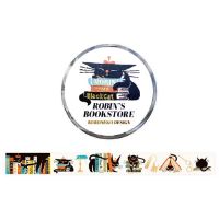 #表現社 マスキングテープ 箔押しマスキングテープ  ROBIN'S BOOKSTORE 21-044