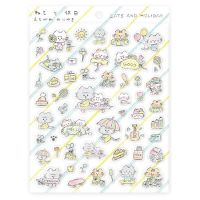 #表現社 シール ねこと休日  えちがわのりゆき 22-985