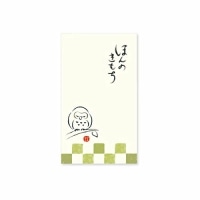 #表現社 動物一言ぽち袋  ふくろう　24-309