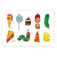 #表現社(国内販売のみ） レター 箔押しポストカード  はらぺこごちそう 25-695