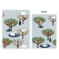 #表現社 印章用品小物 スタンプノート･西淑 A6 swanforest 26-965