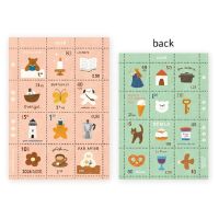 #表現社 印章用品小物 スタンプノート･福岡麻利子 A6 tinynote 26-966