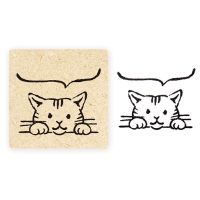 #表現社 スタンプ･浅野みどり  つぶやきにゃんこ 26-973