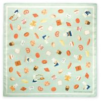 #表現社 身辺雑貨 福岡麻利子ハンカチ  Boulangerie 26-994