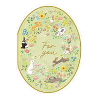 #チキュウグリーティングス カード エブリデイカード  うさぎ C02-0002