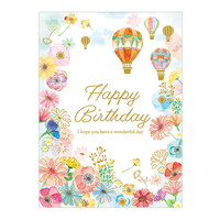 #チキュウグリーティングス レター バースデイカード   C01-0004