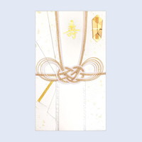 #チキュウグリーティングス 慶弔用品 金封  金白 C24-0002