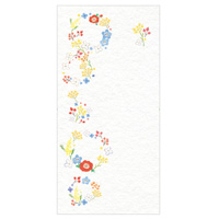 #チキュウグリーティングス 慶弔用品 和紙万円袋 3枚入 花 CH22-0009