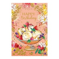 #チキュウグリーティングス レター バースデイカード   C40-0001