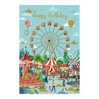 #チキュウグリーティングス レター バースデイカード   C40-0002