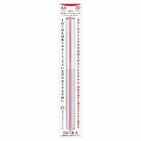 #共栄プラスチック ルーペ カラーバールーペ　 30㎝ ピンク CBL-1400-P