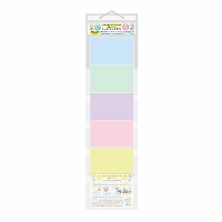 #共栄プラスチック 下敷き 透明カラーのしっかりシタ字キ　 Ｂ５判　 ディスプレイセット SET-441-S