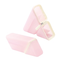 #ソニック 収納用品 カクスタぷにグミ･シアー ポータブルペン立て  ピーチ FD-3314-P