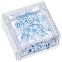 #キングジム 印章用品 氷印･大サイズ  ハナヒラク CLSA33-005