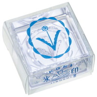 #キングジム 印章用品 氷印･大サイズ  ブローチ CLSA33-006