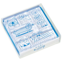 #キングジム 印章用品 氷印･6個セット  イヌ CLSSA-002