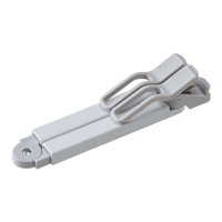 #キングジム 読書関連小物 ブッククリップツイップ  白 FBC10-W