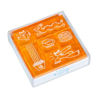 #キングジム スタンプ 氷印セット  チュウカセット CLSSAC-003