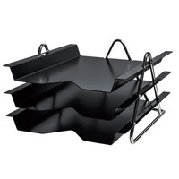 #カール事務器 机上用品 ゼニスレタートレー  ブラック ZET-830-K