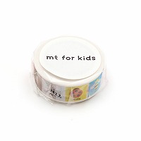 #カモ井 マスキングテープ mt for kids こんちゅう 15mm×7m  MT01KID030