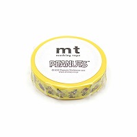 #カモ井 マスキングテープ mt PEANUTS ウッドストックの仲間たち 10mm×7m  MTPNUT10