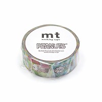 #カモ井 マスキングテープ mt PEANUTS ファッション 15mm×7m  MTPNUT14