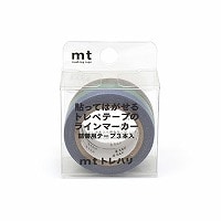 #カモ井 マスキングテープ ｍｔトレハリ　詰替用テープセットＢ
（ブルーグレー、リーフグリーン、アッシュベージュ） 5mm×7m  MTTCP03