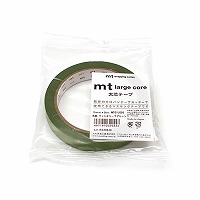 #カモ井 マスキングテープ mt large core 15mm×30m マットオリーブグリーン MT01L050