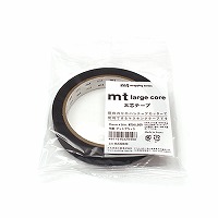 #カモ井 マスキングテープ mt large core 15mm×30m マットブラック MT01L055