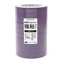 #カモ井加工紙(国内販売のみ） 梱包用品 mt･LargeCore強粘和紙  封緘用･30m×10巻 葡萄･10P MT10L060