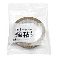 #カモ井加工紙(国内販売のみ） 梱包用品 mt･LargeCore強粘 封緘用･25m ドット金 MT01L073