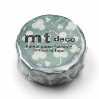 #紀寺商事(国内販売のみ） マスキングテープ マスキングテープ 5m巻 クローバーシルエット MT01D608