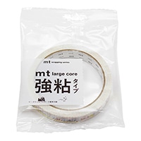 #カモ井加工紙(国内販売のみ） 封緘用テープ mt･Largecore強粘 15mm×25m ドットライン MT01L093