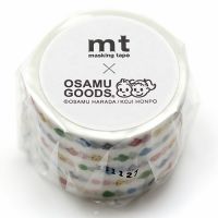 #紀寺商事(国内販売のみ） マスキングテープ OSAMU GOODS 5m巻 ミックスドット MTOSAM04