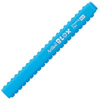 #シャチハタ 水性サインペン蛍光 BLOX 0.4mm ブルー 33013