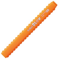 #シャチハタ 水性サインペン蛍光 BLOX 0.4mm オレンジ 33015