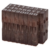 #シャチハタ 印章用品 連結数字スタンプ月日B   GRJ-1DB