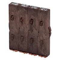 #シャチハタ 印章用品 連結数字スタンプフレームB 追加用4本セット 1 GRJ-1FBE4S-1