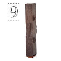 #シャチハタ 印章用品 連結数字スタンプ月日A  9 GRJ-1DA-T9