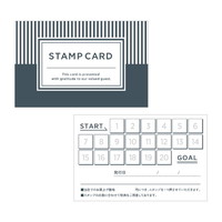 #ササガワ 印章用品小物 スタンプカード 50枚入 レユール 16-4957